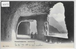 Vierwaldstättersee - Axentunnel - animee belebt