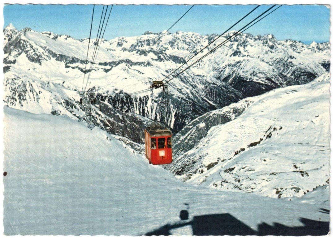 Ansichtskarten: Andermatt - Luftseilbahn Andermatt--Gurschenalp – Gebraucht aus Binningen von Mountainrider