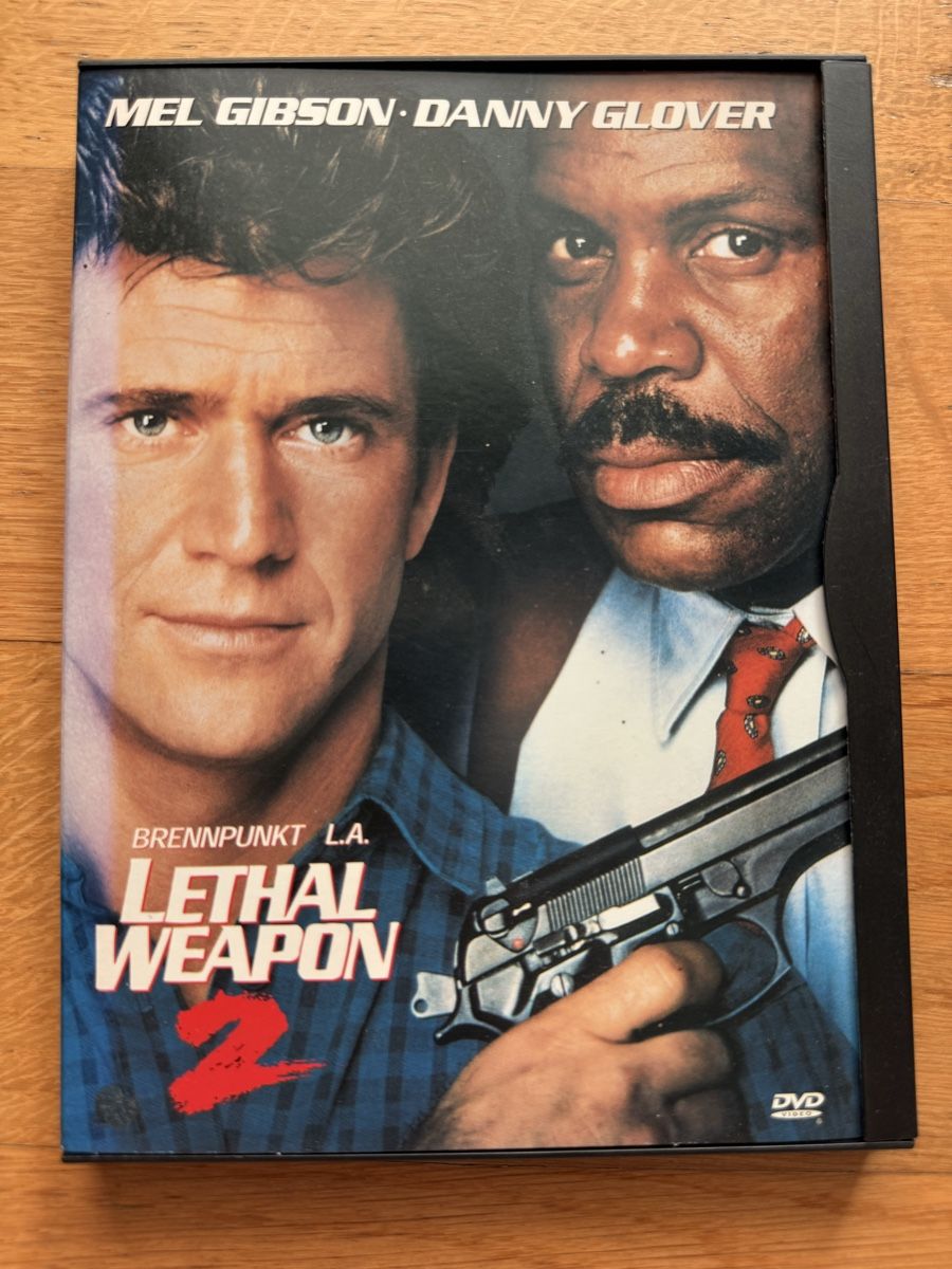 Tous les DVDs: Lethal Weapon 2 - DVD mit Mel Gibson - Snapper Case – D'occasion à Kölliken par nerdorado