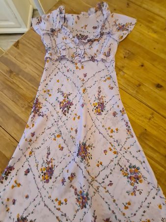 Vintage Sommerkleid mit Blumenmuster, Grösse 36/S🌸👗