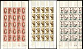 Côte Française des Somalis - 1958 - 3 feuilles YT 287-289