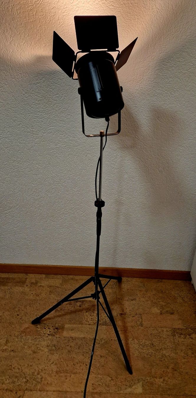 Lampade: Retro Stativ Steh Lampe Spot – Usato da St. Gallen venduto da Pfennich 1