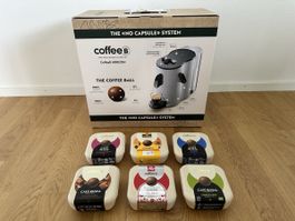 Neue Coffee B Horizon Kaffeemaschine mit 6x set Kapseln