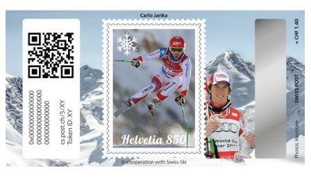 Tutti i francobolli: Carlo Janka Sondermarke 850 + CHF 1.40 – Nuovo e nell'imballaggio originale da Inden venduto da JMa_2p9k