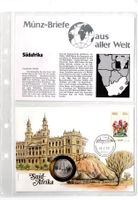 Südafrika_1985_Münzbrief mit Beschreibung
