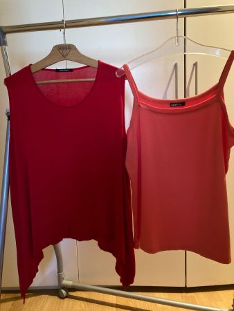 Niederberger+Bianca Top + Gratis Kette + Rock Gr.46, neuw 💎