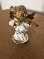 Klassische Engel Figur mit Geige im Barock Stil