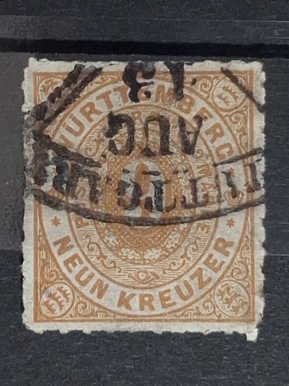 Tutti i francobolli: A.D Württemberg Mi-Nr.40 gestempelt geprüft BPP – Usato da Kriens venduto da Nidfeld45