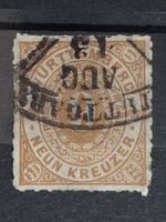 A.D Württemberg Mi-Nr.40 gestempelt geprüft BPP