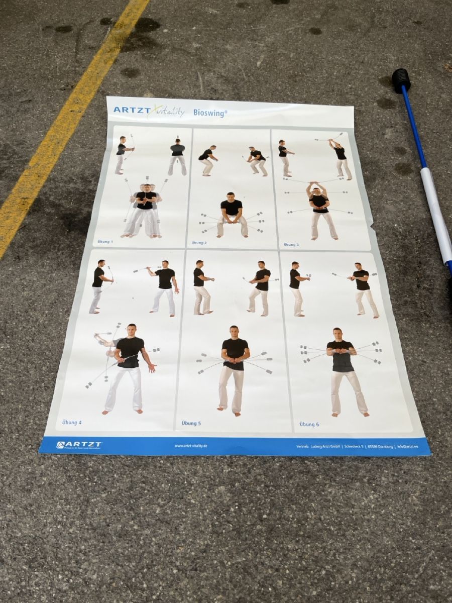 Hometrainer: schwingstab neu. (schwingstab) – Usato da Künten venduto da Schnaepplihuus 1