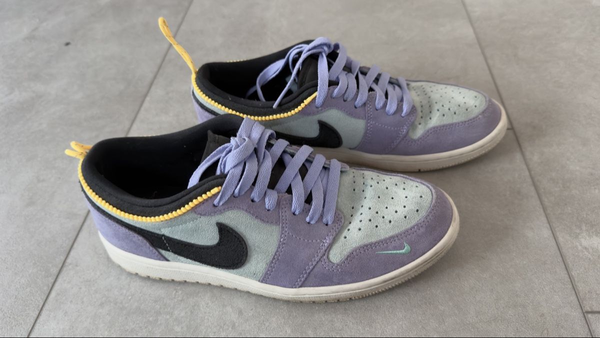 Scarpe da uomo: Baskets Nike Jordan basses violet/gris – Usato da La Chaux-de-Fonds venduto da Tomas1019