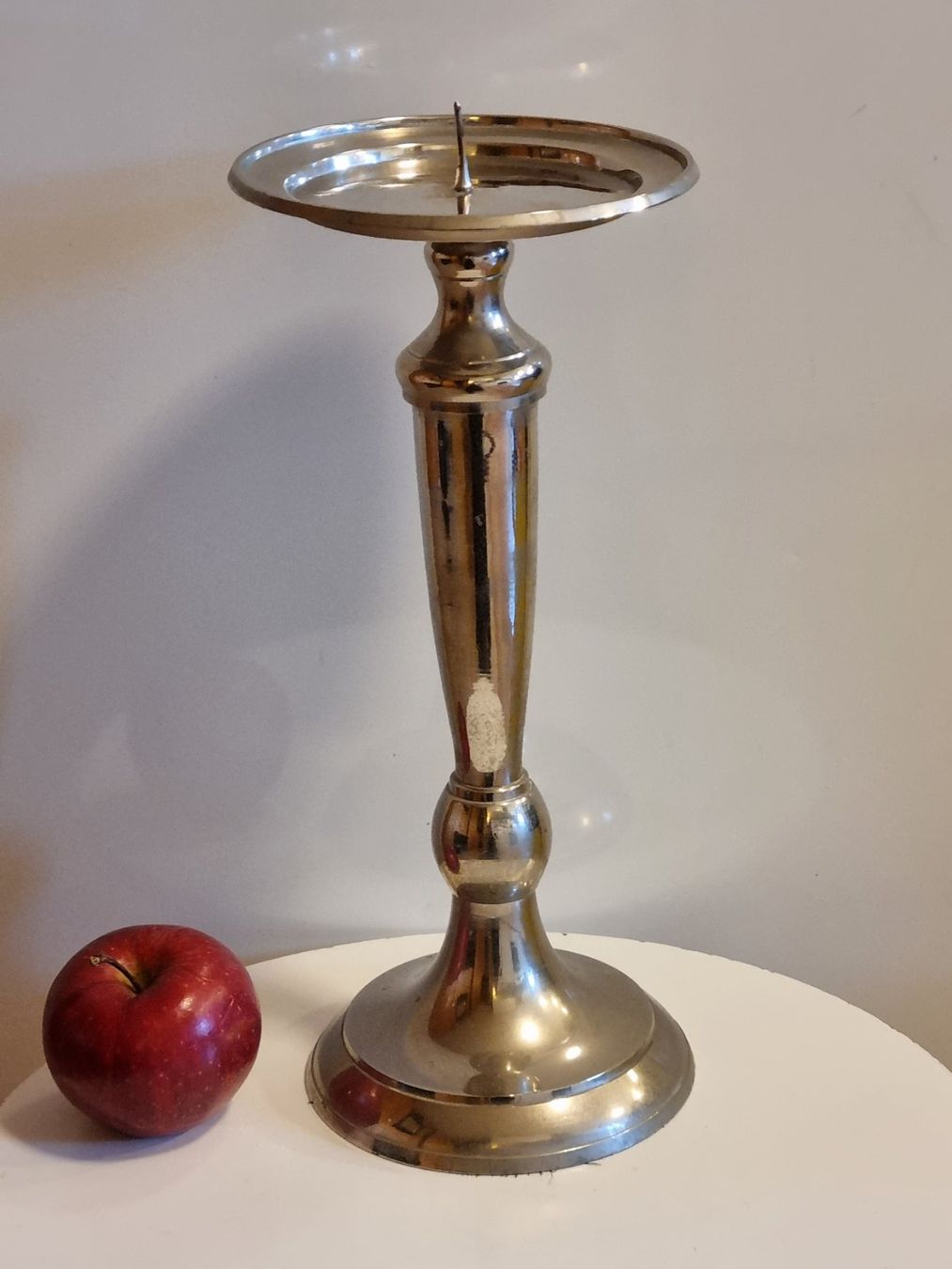 Portacandele: Altarkerzenhalter im Antikstil, 29 cm – Usato da Scharnachtal venduto da devin03