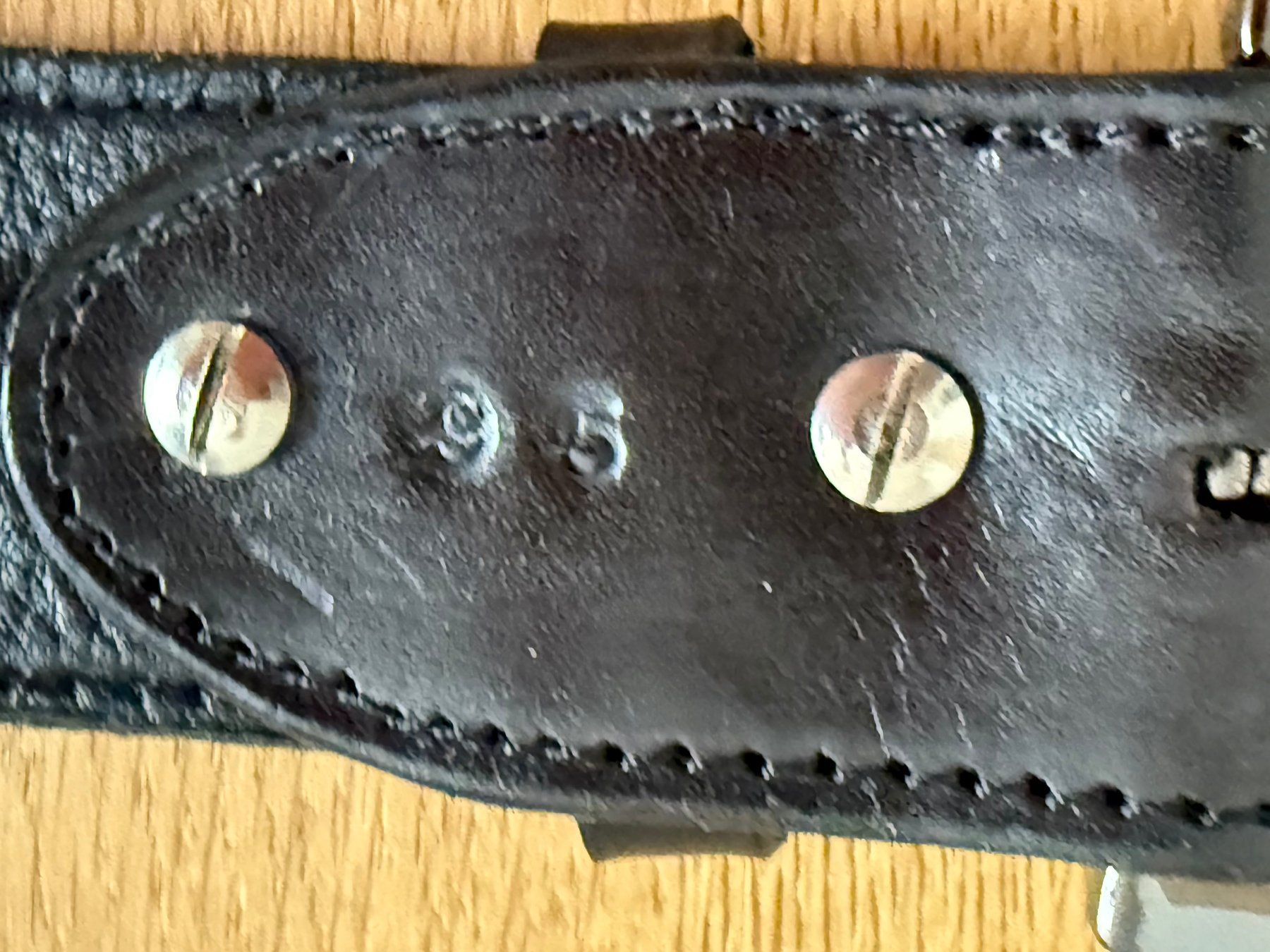 Cinture: Biker-Leder-Gürtel – Nuovo (secondo la descrizione) da Frauenkappelen venduto da HDPerle 9