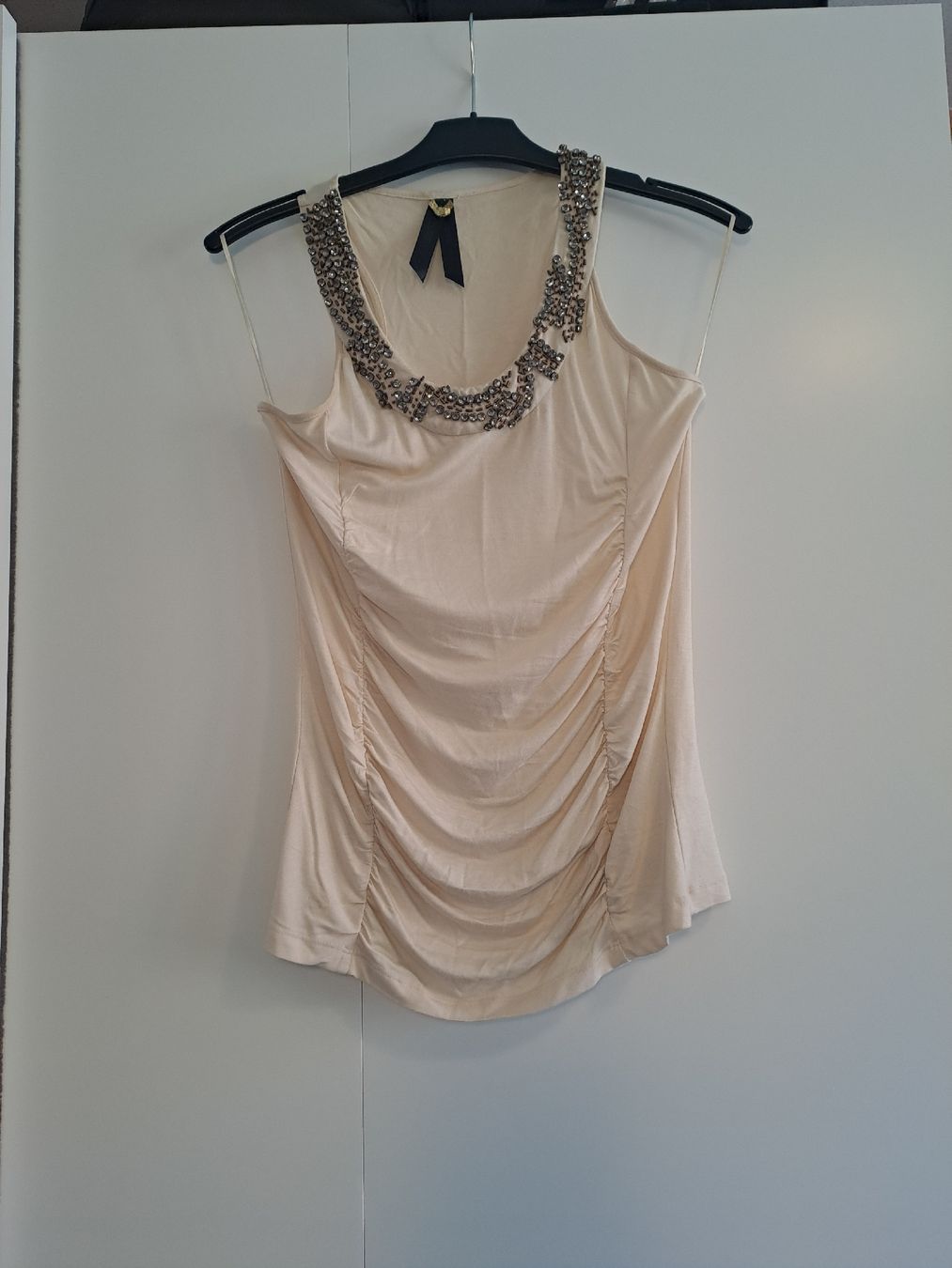 Zebra Tops: Elegantes Top mit Steinchen Grösse S/M – Gebraucht aus Zürich von jun_vh8f