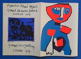 Exposition Appel acrylic 1969 - incl. 2 original lithographs