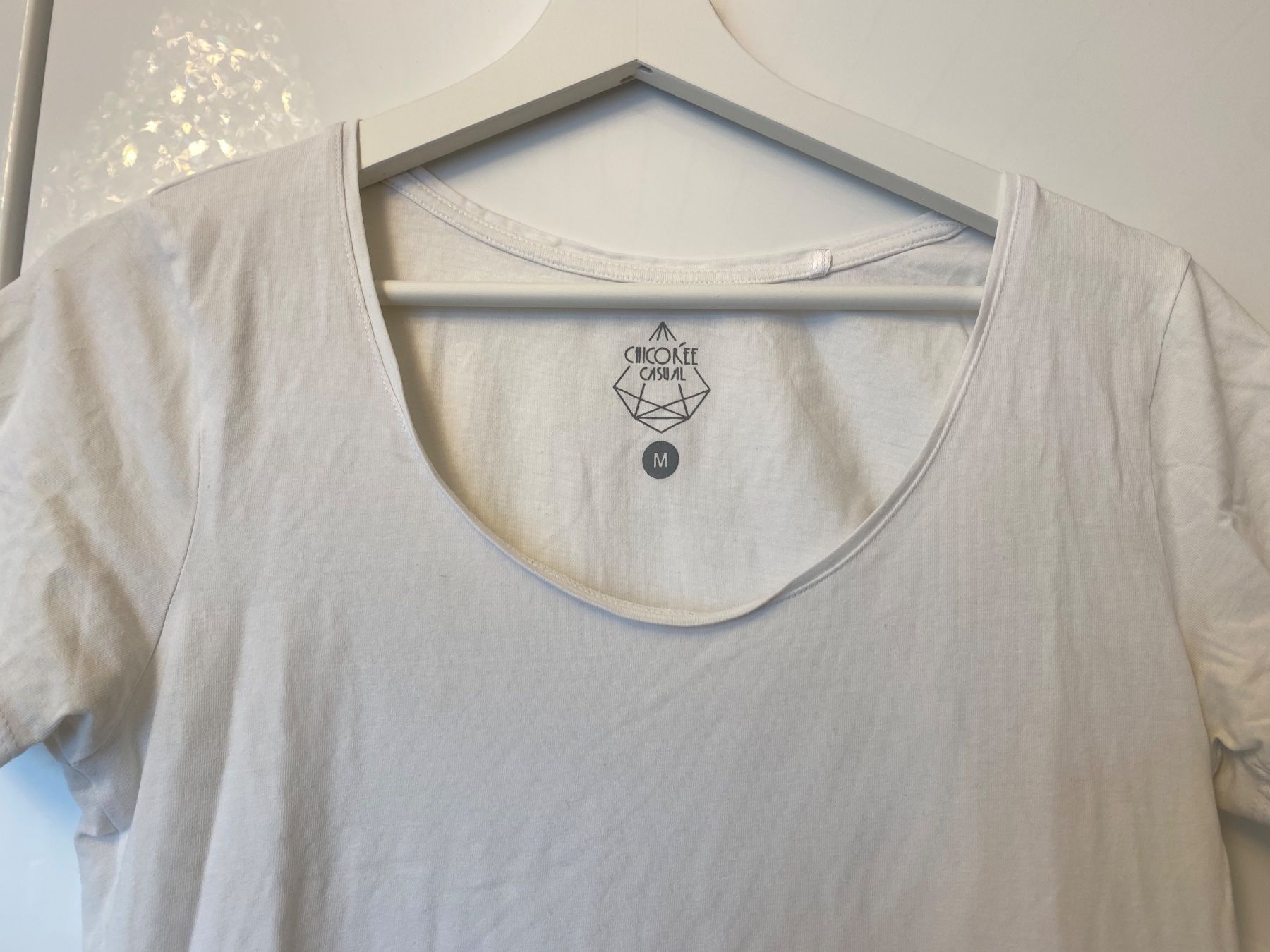 T-shirt: T-Shirt Basic in Weiss (Gr.M) – Usato da Merenschwand venduto da R-R-R 2