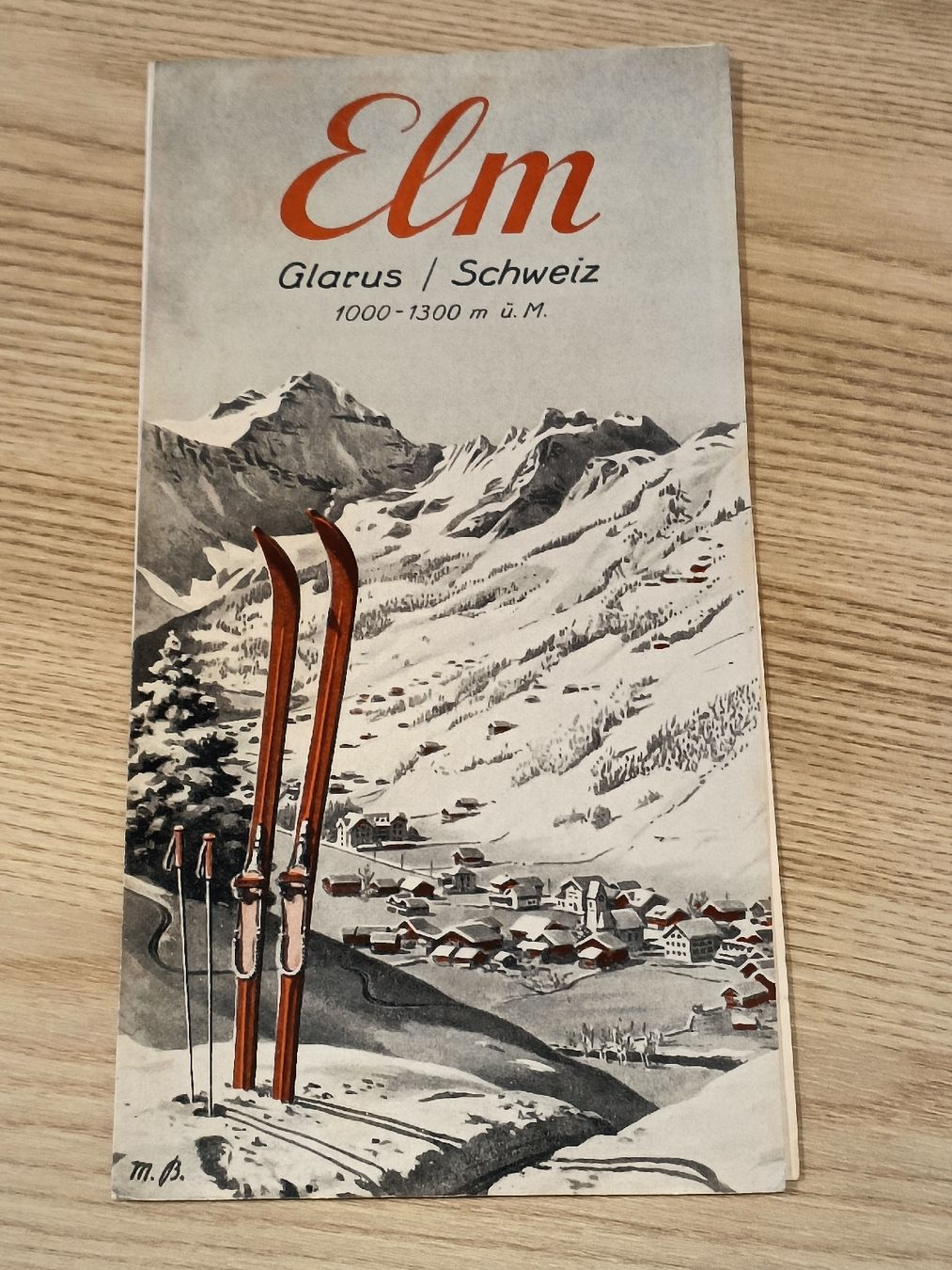 Documenti: Prospekt / Elm GL - Sernftal GL Ausgabe ca. 1930 – Usato da Brugg AG venduto da Ente015