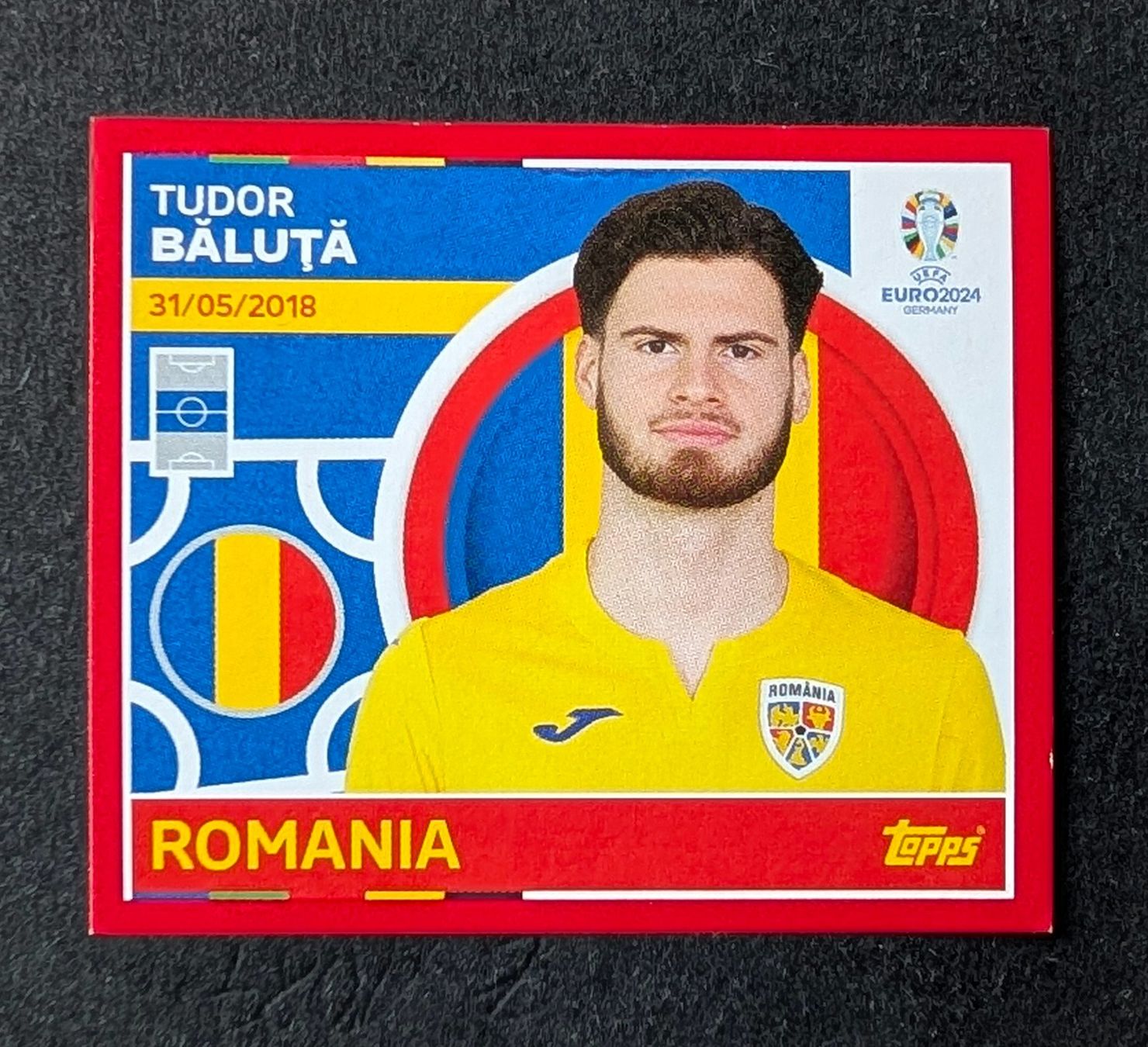 Topps Carte collezionabili: Topps EM 2024--ROM 11 – Nuovo e nell'imballaggio originale da Hittnau venduto da stamps_and_coins