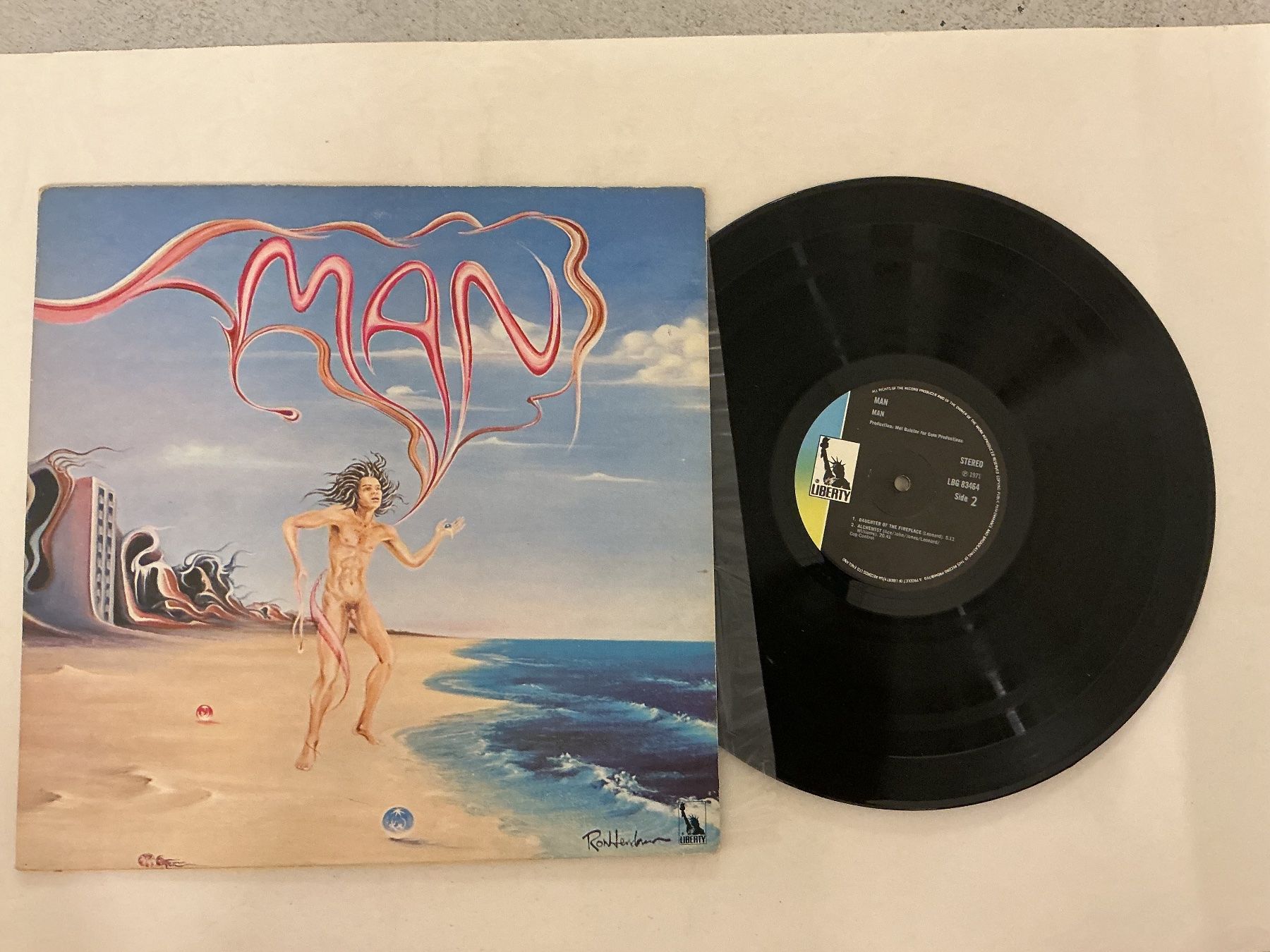 Schallplatten: Man LP – UK PRESSUNG – Gebraucht aus Winterthur von Tumko-Vinyl