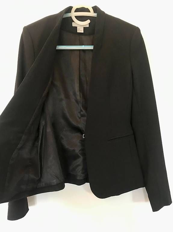 H&M Jacken: Blazer von H&M, Schwarz, Damen 34 – Gebraucht aus Aarwangen von arimiak 1