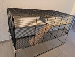 Gitterkäfig / Terrarium für Nager inkl. Zubehör