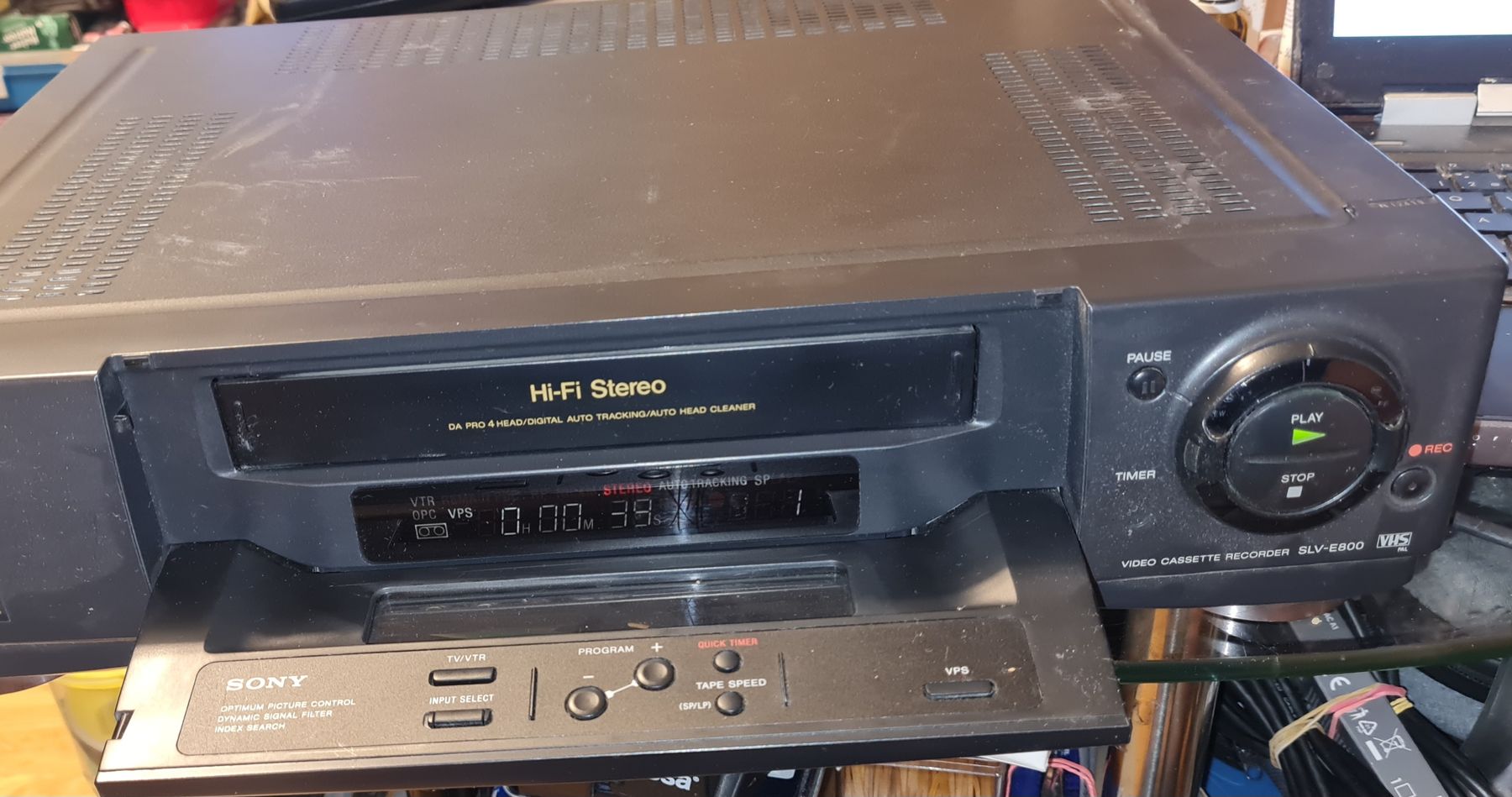 Sony Registratori: Sony SLV E800VC Videorecorder mit Fernbedienung – Usato da Horw venduto da Arta20000 1