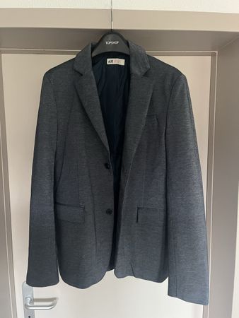 Jackett/Blazerjacke blaugrau, Marke H&M, Gr. EUR170