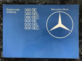 Bedienungsanleitung Mercedes-Benz W126 C126