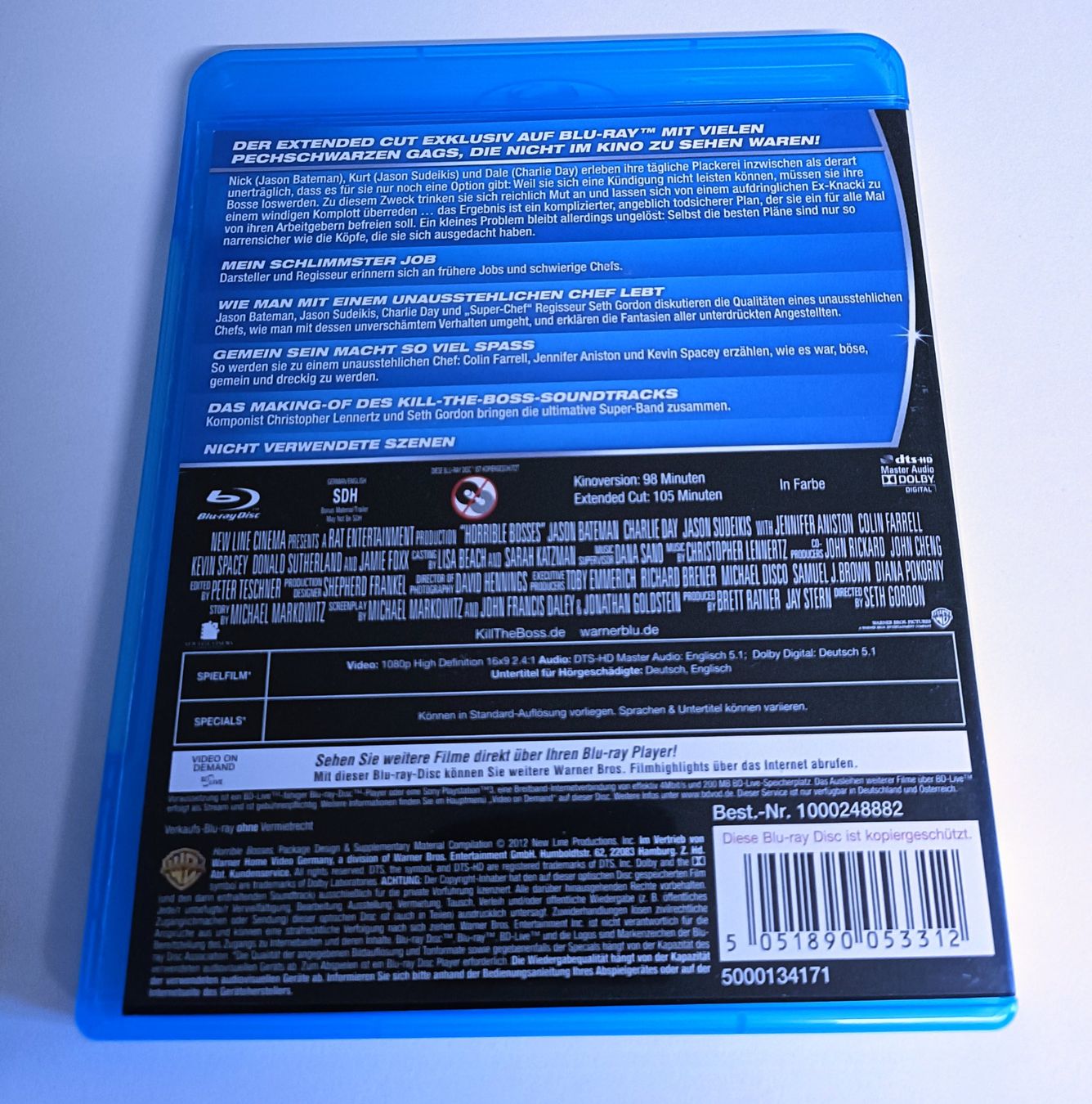 Tutti i DVDs: Kill the Boss (2011) Bluray – Usato da Köniz venduto da Movieportal007 1