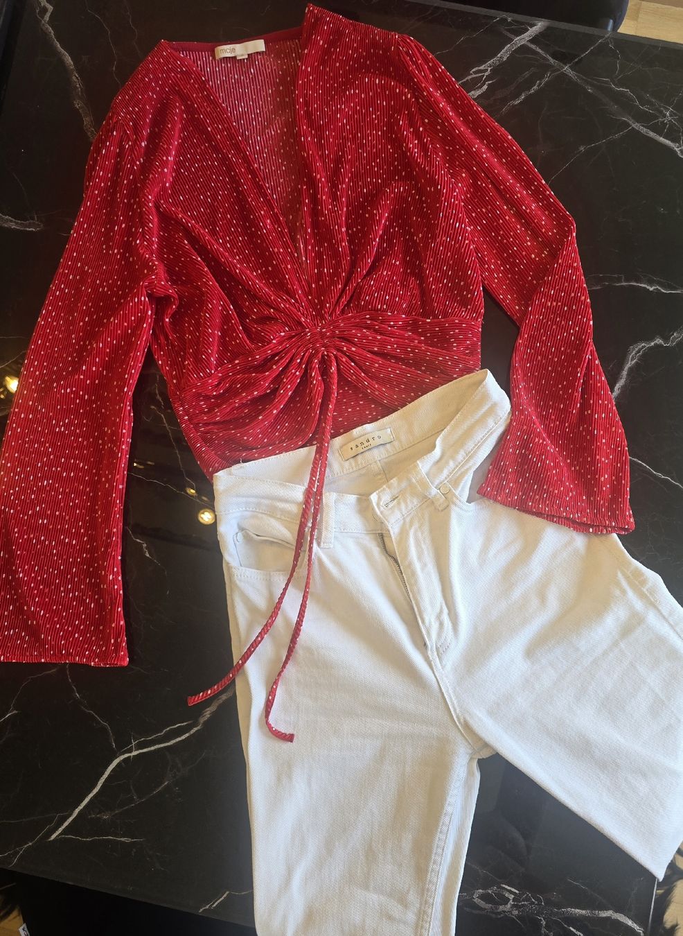 Sandro Kleiderpakete: Set: Hose Sandro, Bluse Maje – Gebraucht aus Zollikon von cae_szy7 5