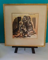 Otto Gilli Art brut naive Kunst Originales Kunstwerk, sign.