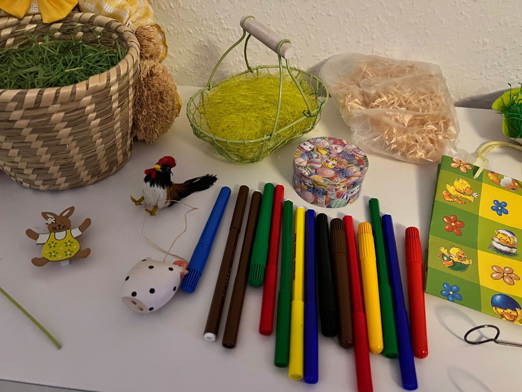 Kit bricolage: Oster Paket - Ostereier malen - Osterkorb - basteln – Usato da Basel venduto da jetzt-wird-gemistet 2