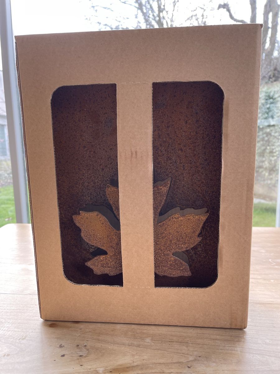 Tutte le decorazioni: Rost Deko, Windlicht 35x27x15cm – Nuovo e nell'imballaggio originale da Spreitenbach venduto da R_1691 4