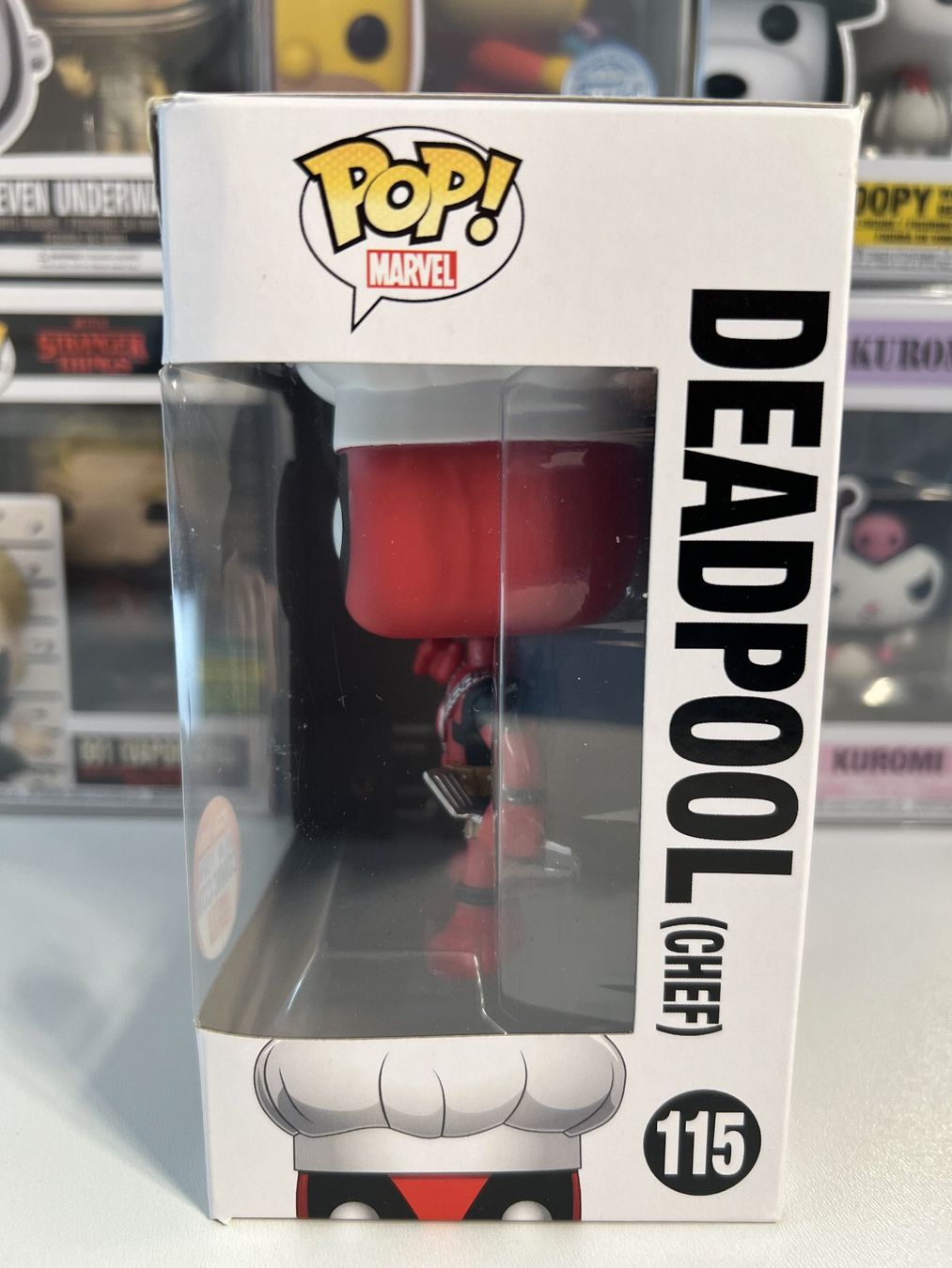 Funko Statuette: Funko POP! Marvel Deadpool (Chef) Ed. Limtée Comic Con 2016 – Usato da Le Mouret venduto da perfectbijou 3