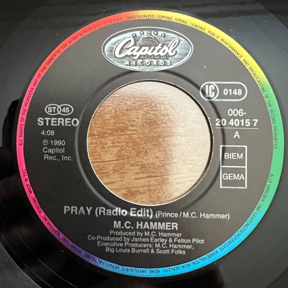 Schallplatten: M.C. Hammer - Pray / 1. EU-Press. 1990 - TOP – Gebraucht aus Gais von soundcave57 2