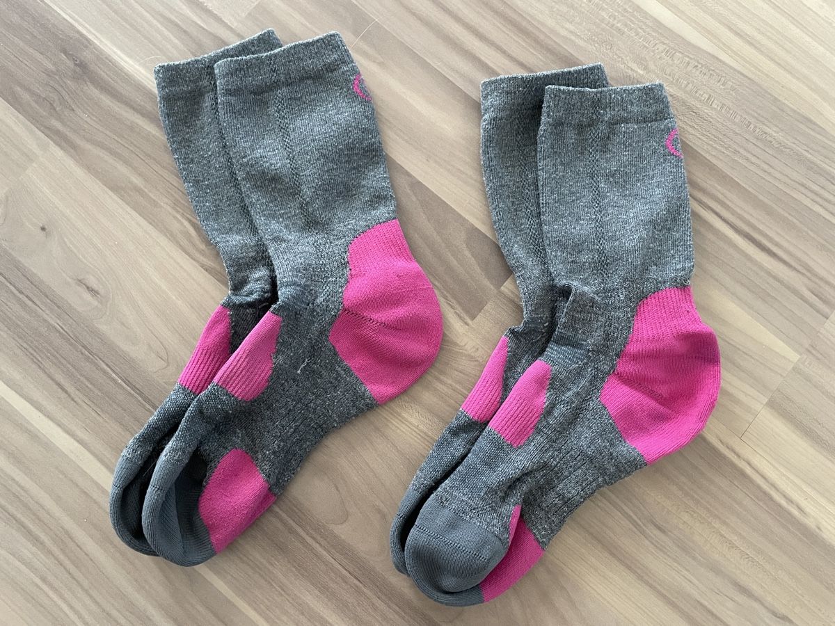 Socken: Wandersocken Gr 35-38 – Gebraucht aus Elsau von Lusmus13