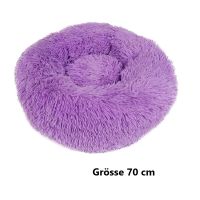 Hundebett Katzenbett Haustierbett 70 cm - Violett