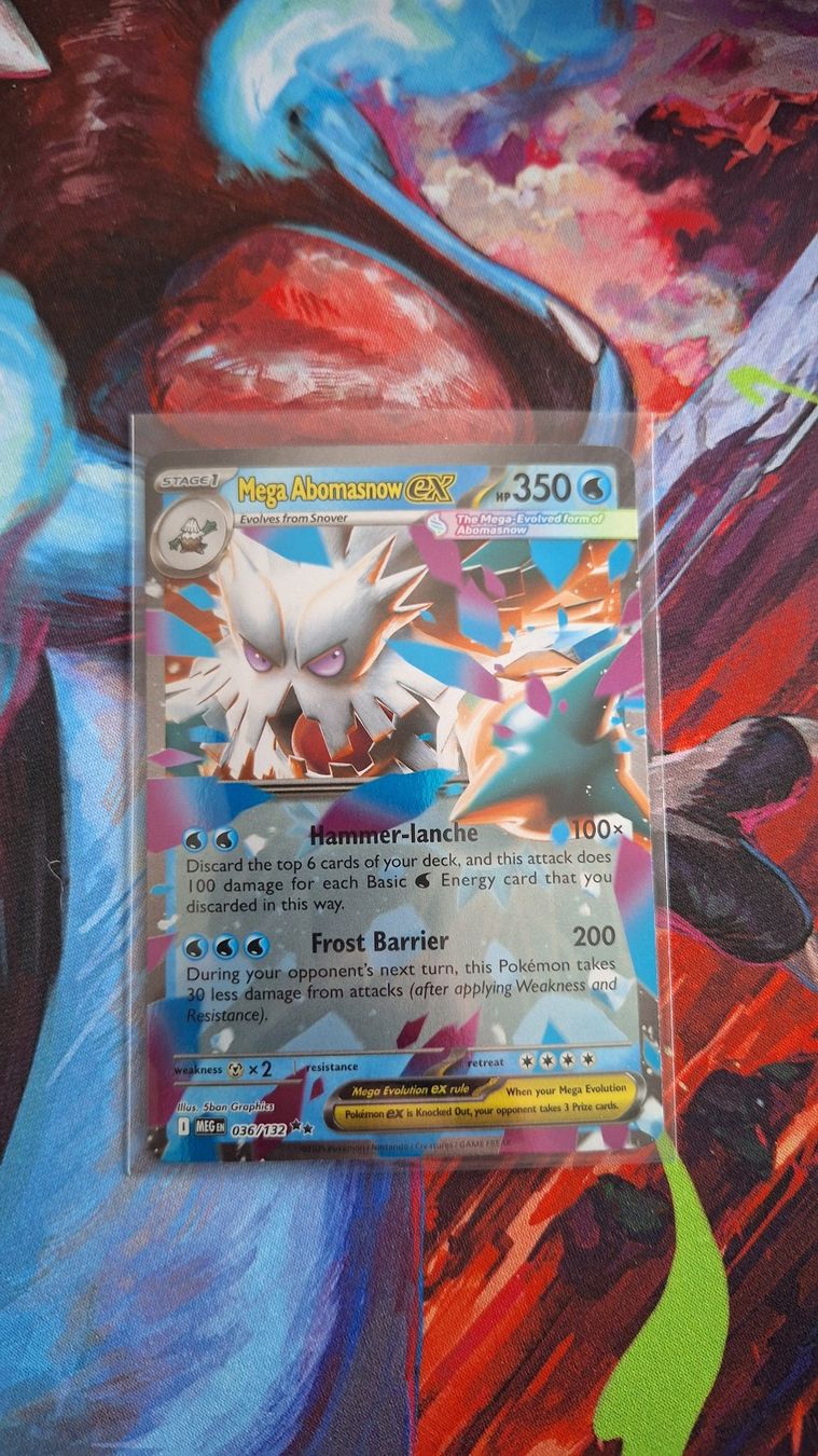 Pokémon Carte collezionabili: Mega Abomasnow ex - Pokemon Karte – Usato da Altstätten SG venduto da GGsGameshop