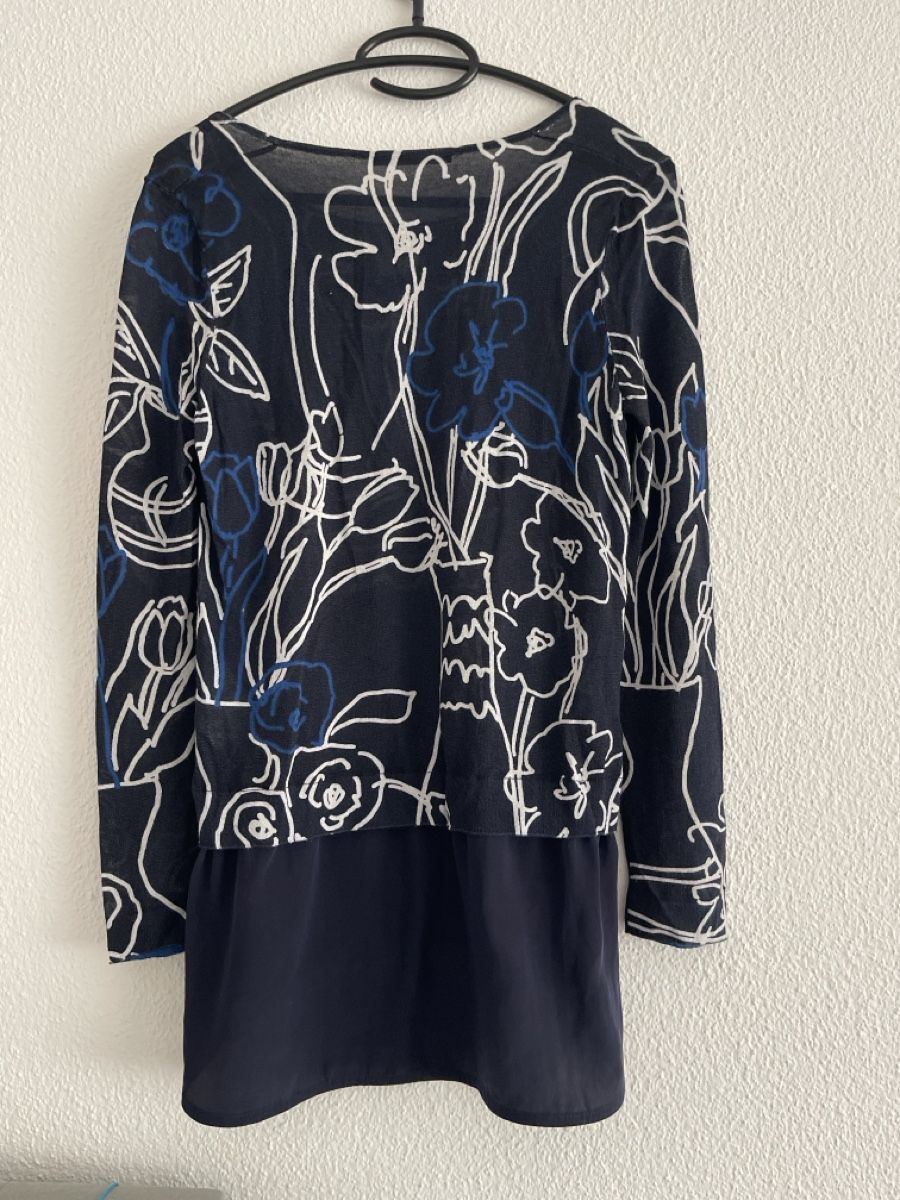 Luisa Cerano Tops: Luisa Cerano Elegant Floral Print Top – Neu (gemäss Beschreibung) aus Winterthur von shp_xcc5 1