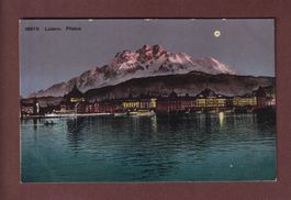 LUZERN und Pilatus - Mondschein