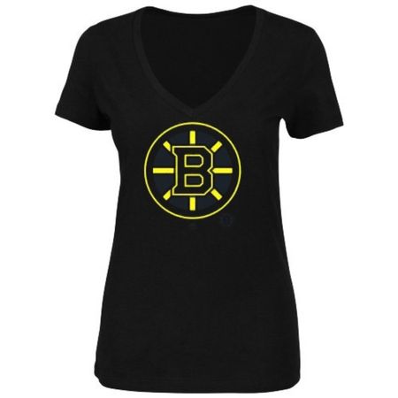Schickes Boston Bruins Damenshirt, Grösse M, Schwarz!