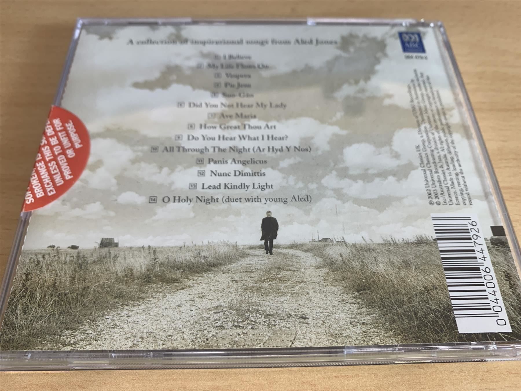 CD: Aled Jones – Aled – Usato da Rikon im Tösstal venduto da Alpenmutz 1
