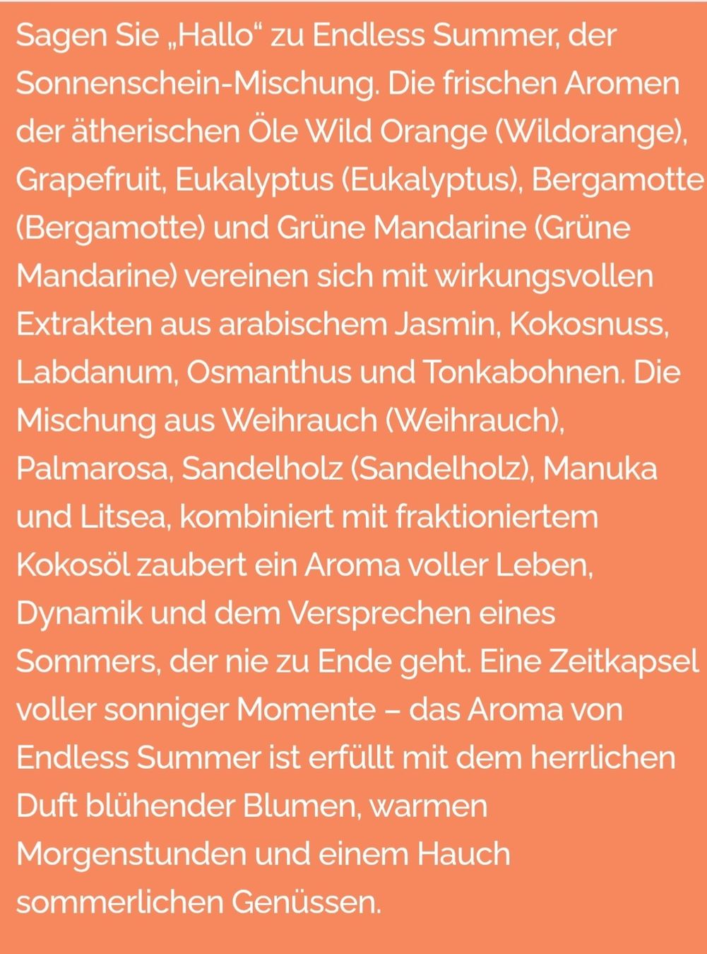 Doterra Oli essenziali: Doterra Endless Summer – Nuovo e nell'imballaggio originale da Lyss venduto da Infinia 1