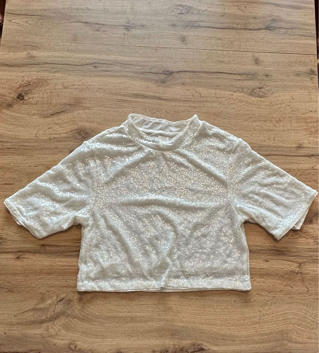 H&M Camicette: Pailletten Bluse – Usato da Urdorf venduto da fairfashion