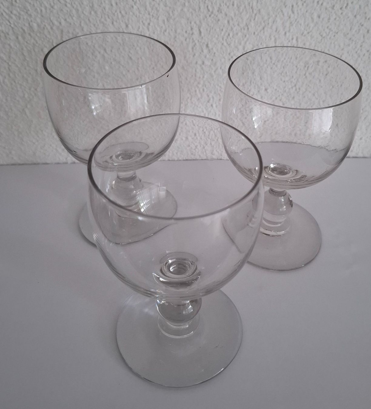 Bicchieri: 3 Wein-Gläser ca. 1920 – Usato da Rothrist venduto da Clanx