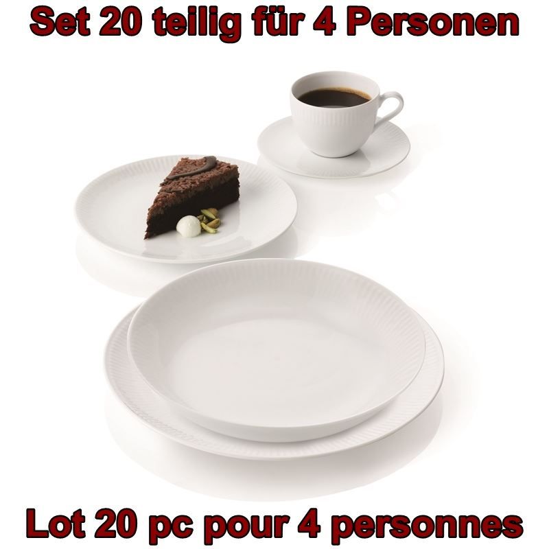 Set di piatti: Geschirr relief 20 teiliges Geschirrset – Nuovo e nell'imballaggio originale da Wettingen venduto da kochshop
