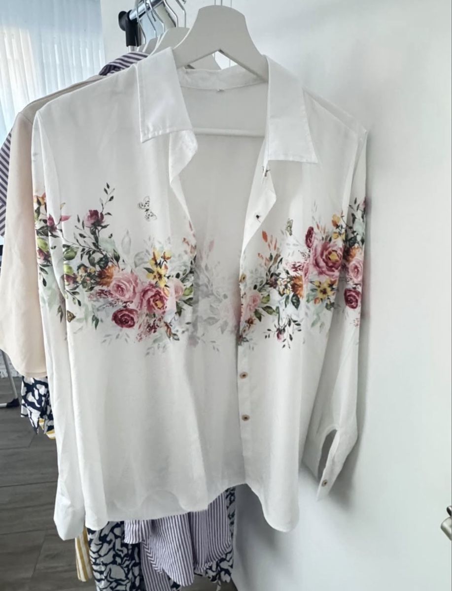 Camicette: Blumenhemd Grösse L/XL – Usato da Sins venduto da sum_lv6d 2