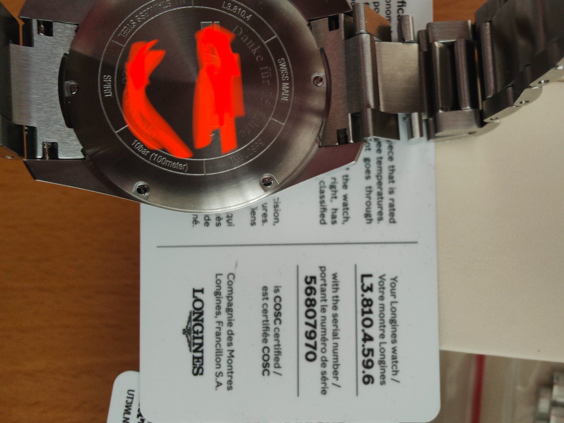 Longines Orologi: Longines Spirit Automatic/ungetragen/Full Set/COSC – Nuovo e nell'imballaggio originale da Niederrohrdorf venduto da vinc2791 4
