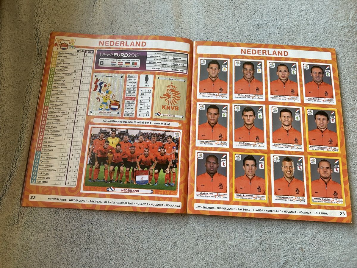 Panini Album: Panini Album 2012 komplett – Usato da Binningen venduto da Flagello 5