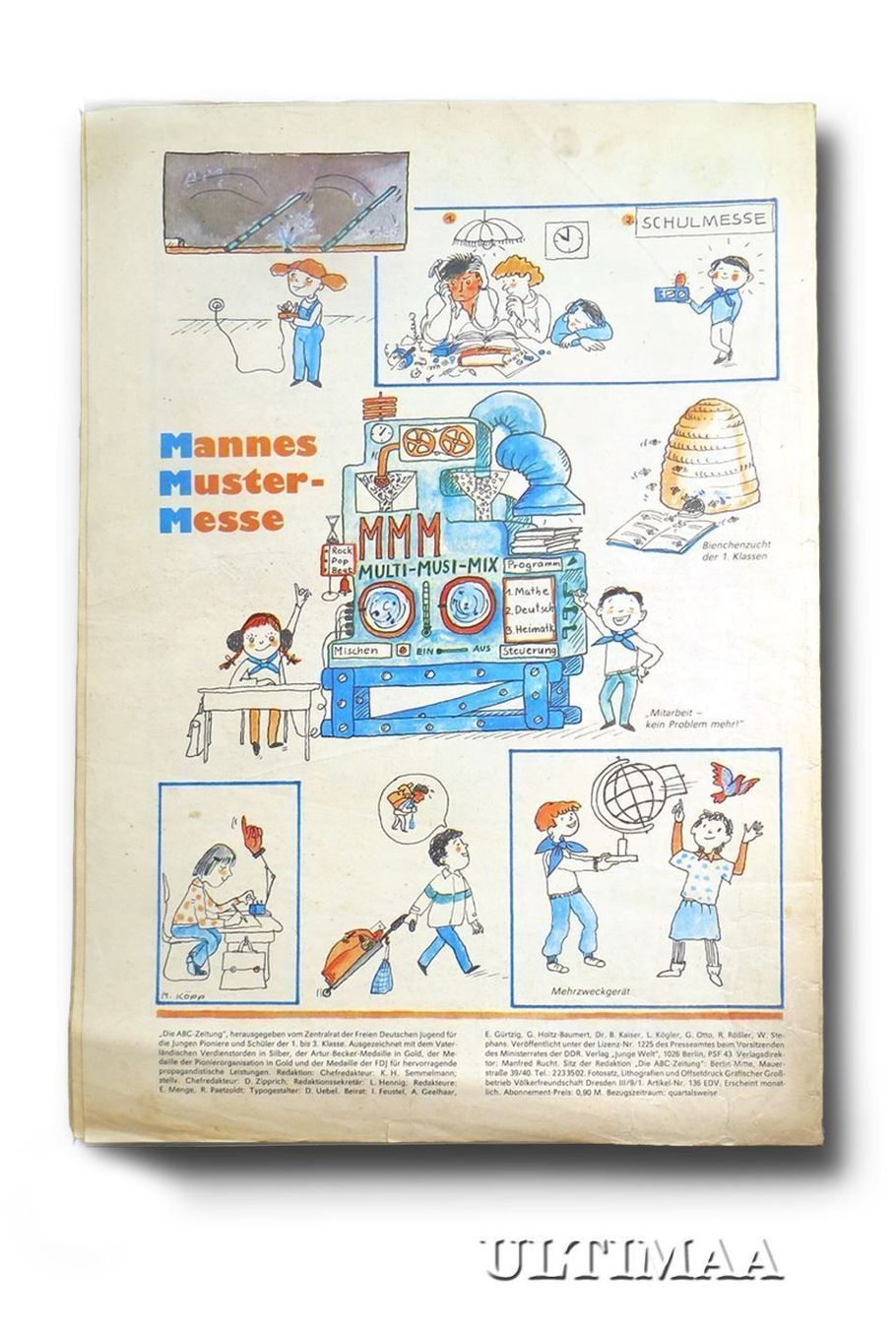 Riviste & Magazine: ABC - Zeitung der ehemaligen DDR  - 1985 – Usato da Bern venduto da Ultimaa 2